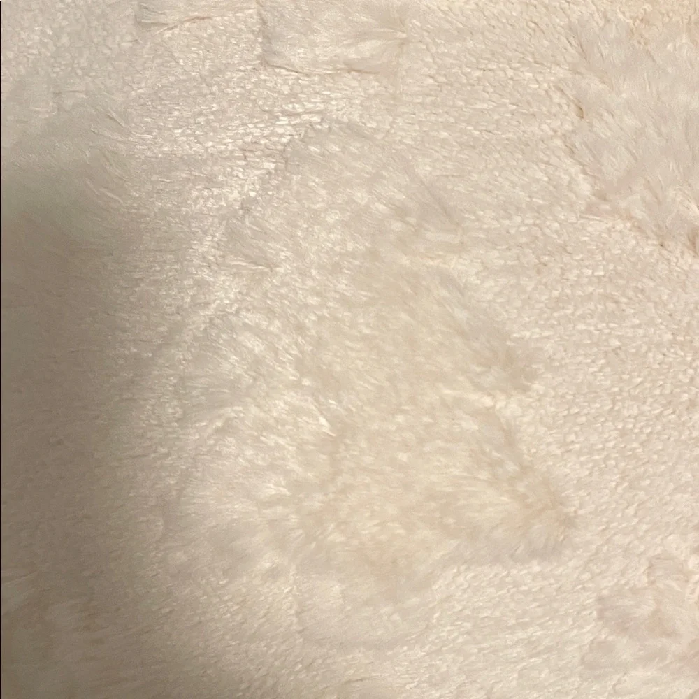 Cream Plush Christmas Tree Pillow large brand new